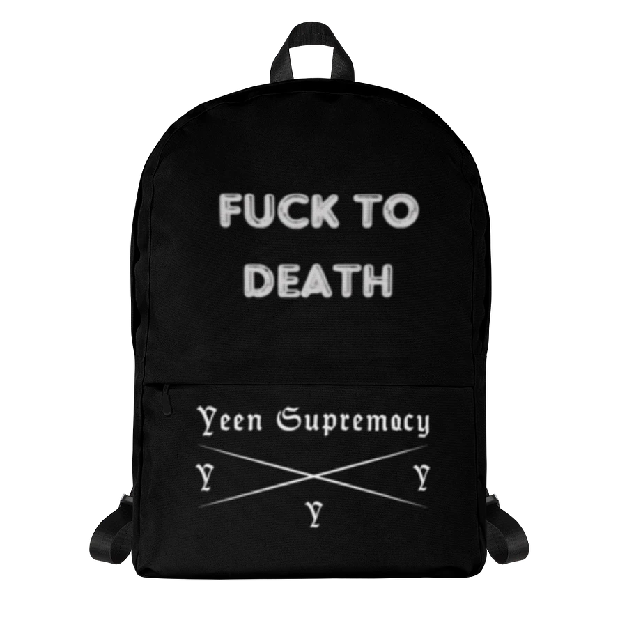 Fuck to Death Backpack product image (9)