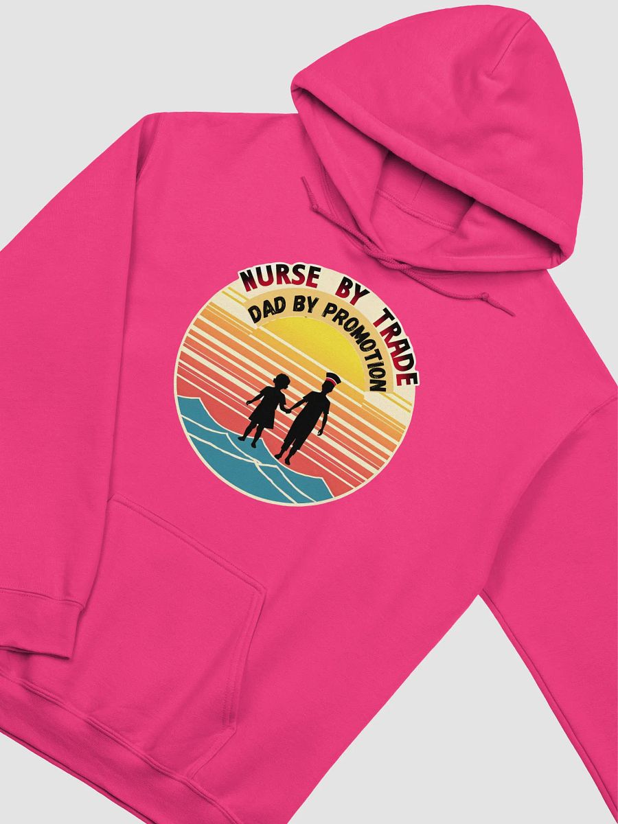 Sunset Silhouette Nurse Dad Hoodie product image (28)