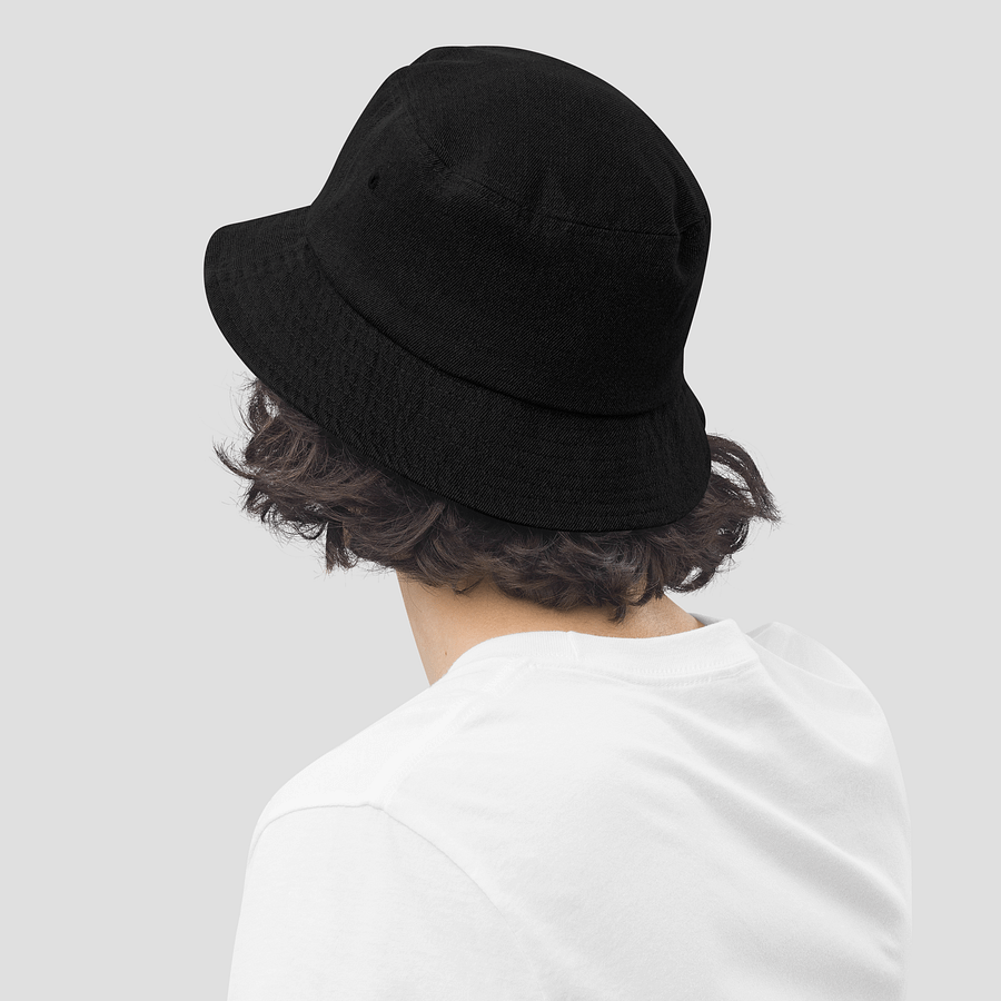 I Hate Florida Embroidered Denim Bucket Hat product image (5)