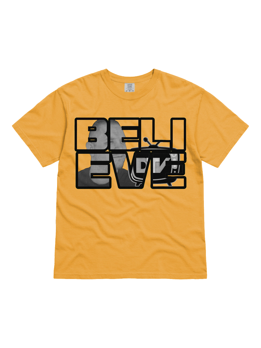 Believe in DTV - Yellow Tee product image (1)
