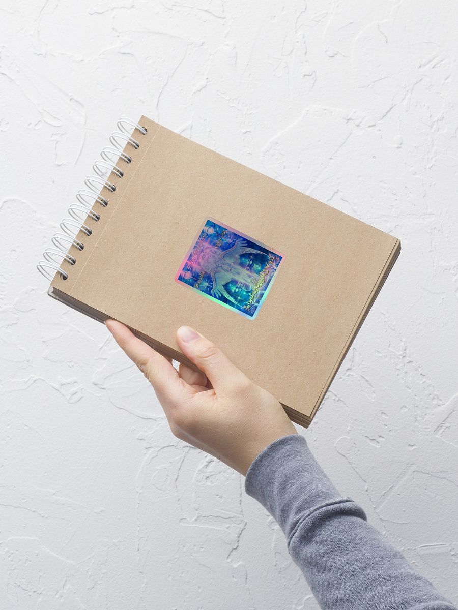 Angelic Diamond Light Holographic Kiss-Cut Sticker product image (4)