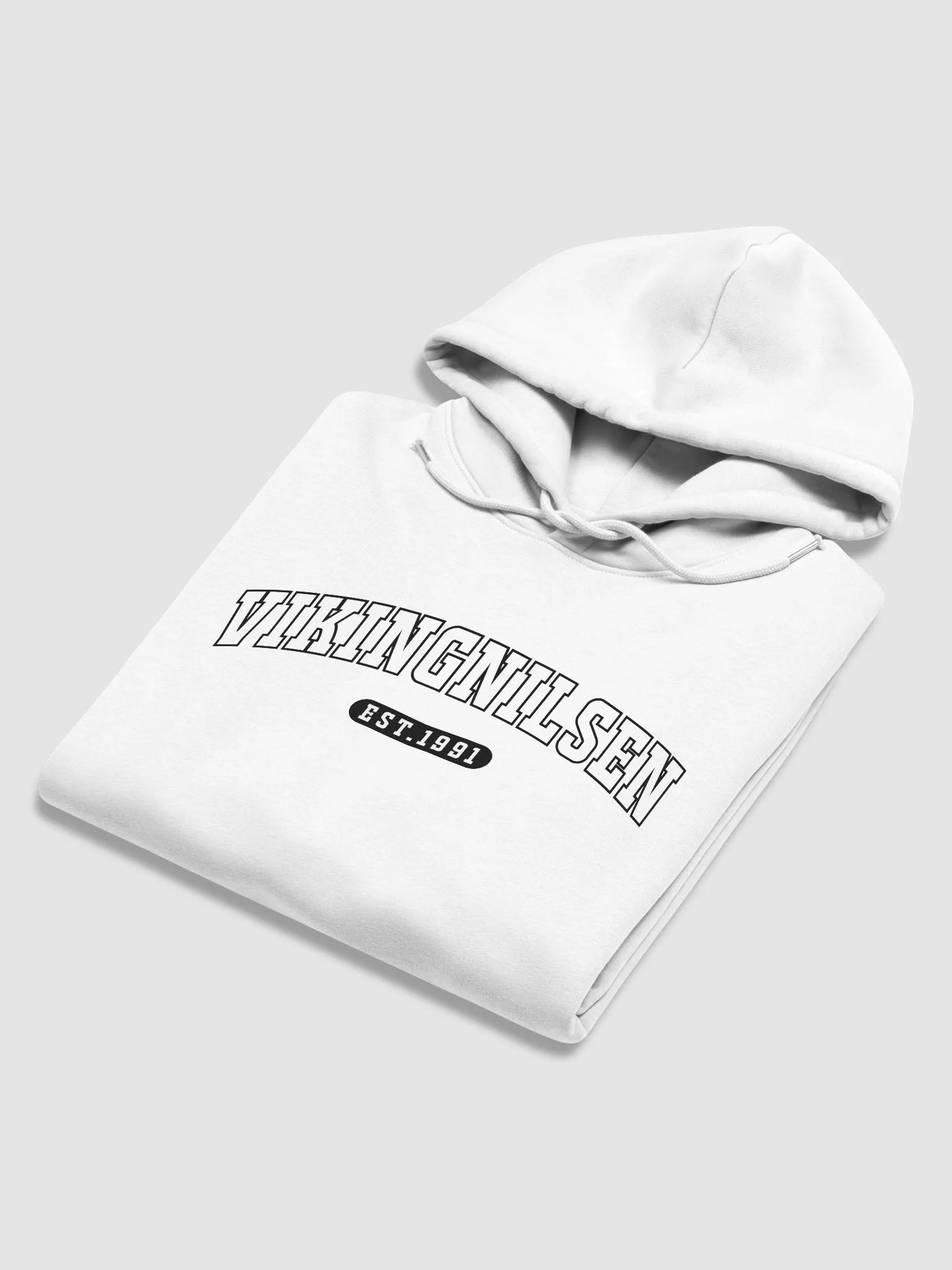 VikingNilsen est. 1990 Hoodie - White product image (2)