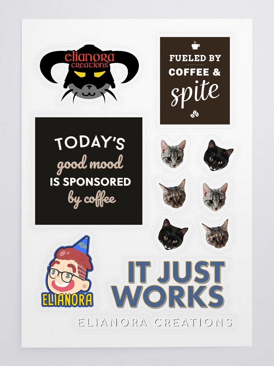 Eli Sticker Sheet product image (3)