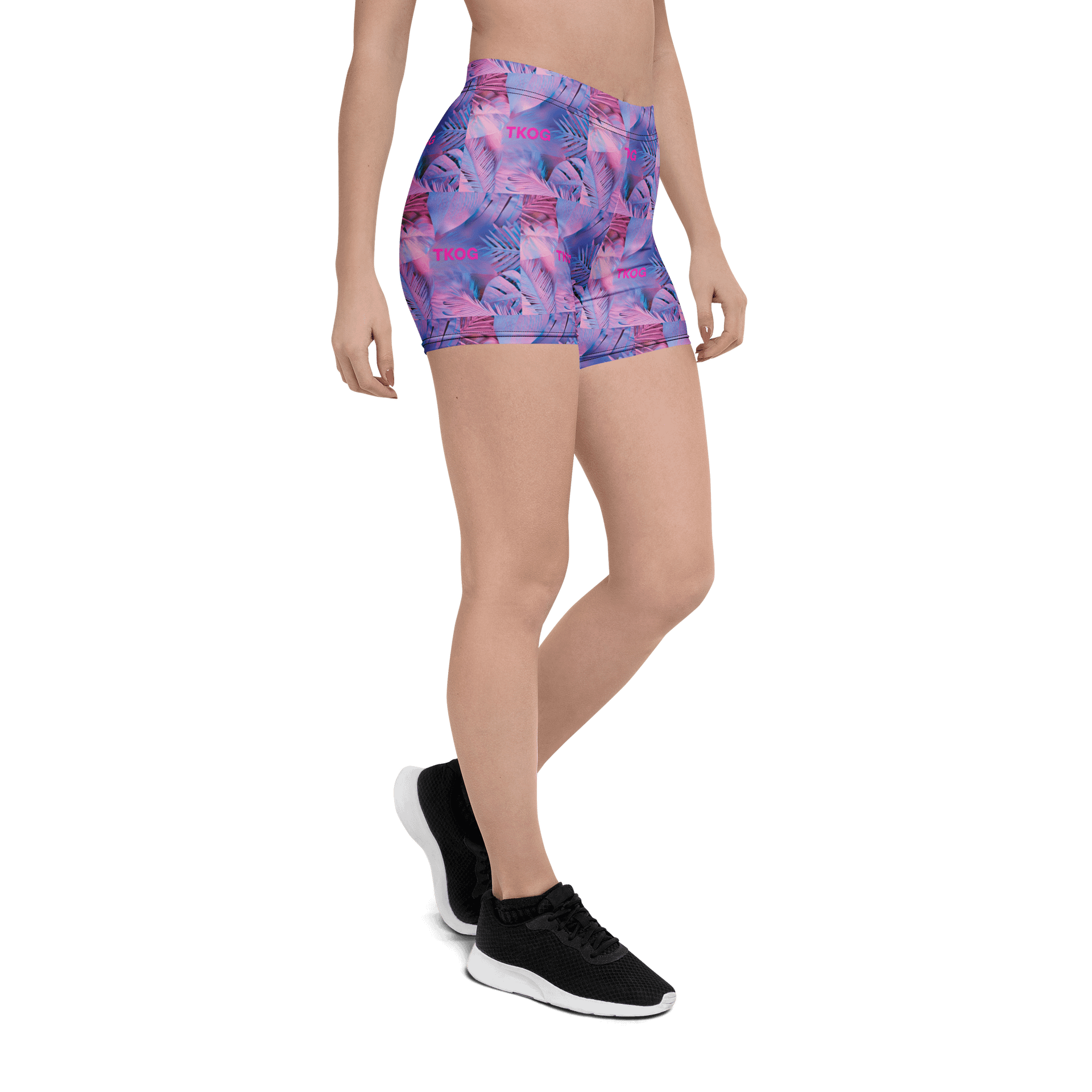 Stretchy All-Over TKOG Bike Shorts product image (7)