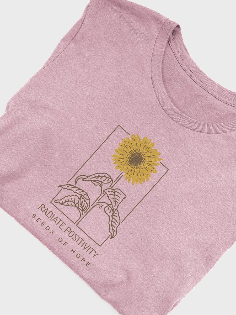 Radiant Sunflower Positivity Tee product image (6)