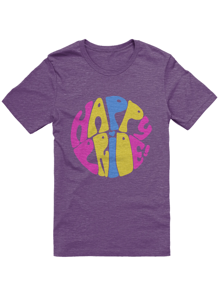 Pansexual Happy Pride big print tee product image (1)