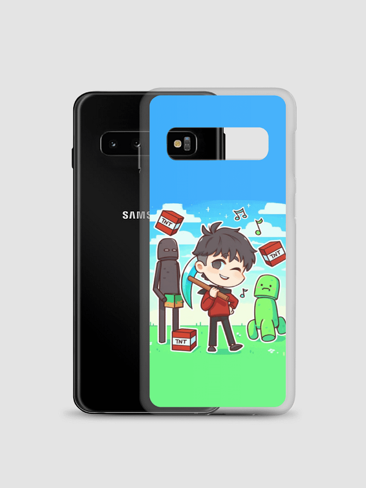 [Minecraft number one] Clear Case for Samsung® product image (2)
