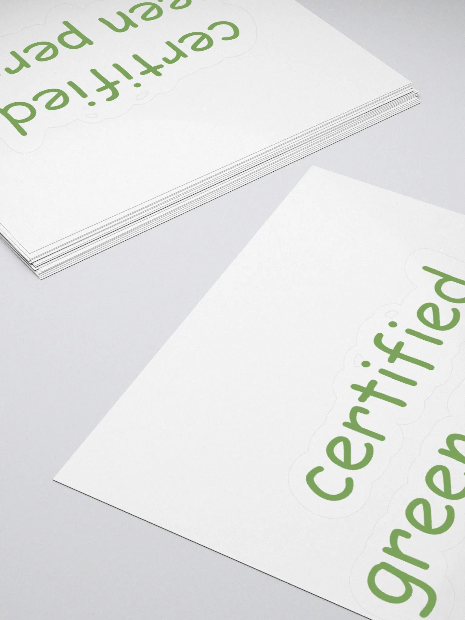 Certified Green Person Sticker product image (7)