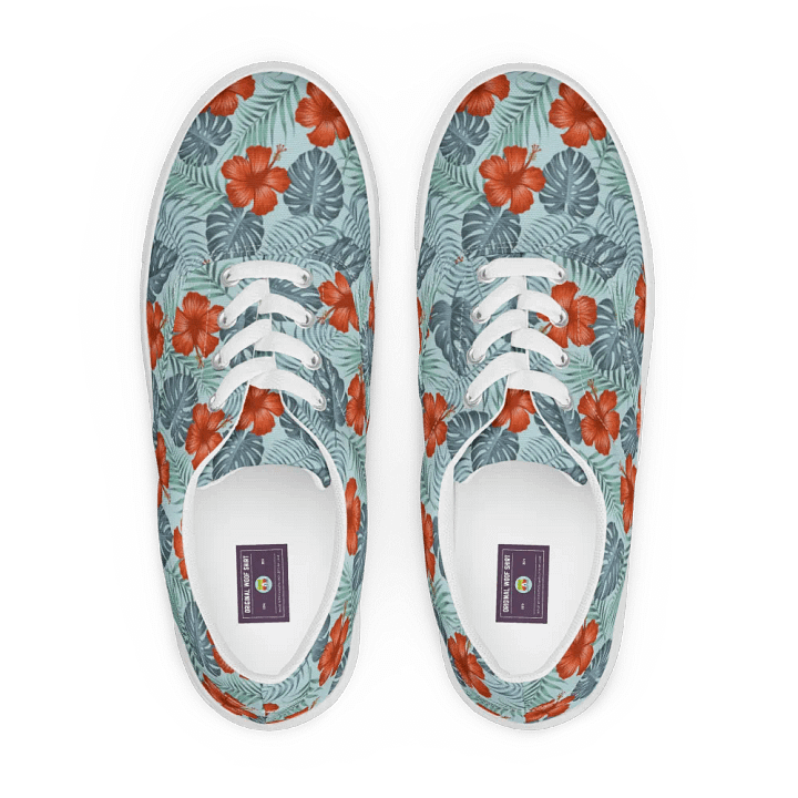 Palm Paradise | Men's Lace-Up Canvas Shoes product image (1)