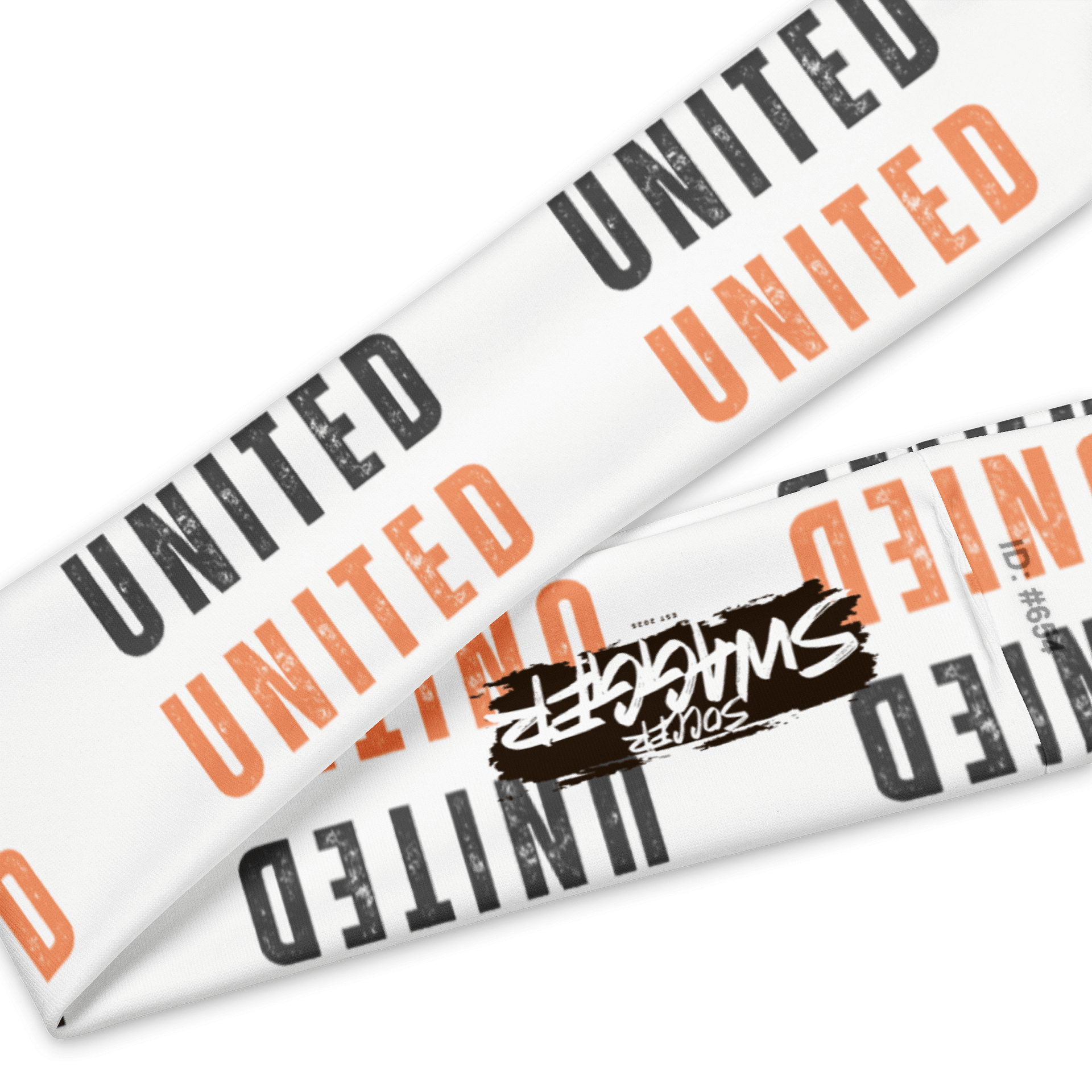 Orange and Black UNITED : All-Over Print Headband product image (3)