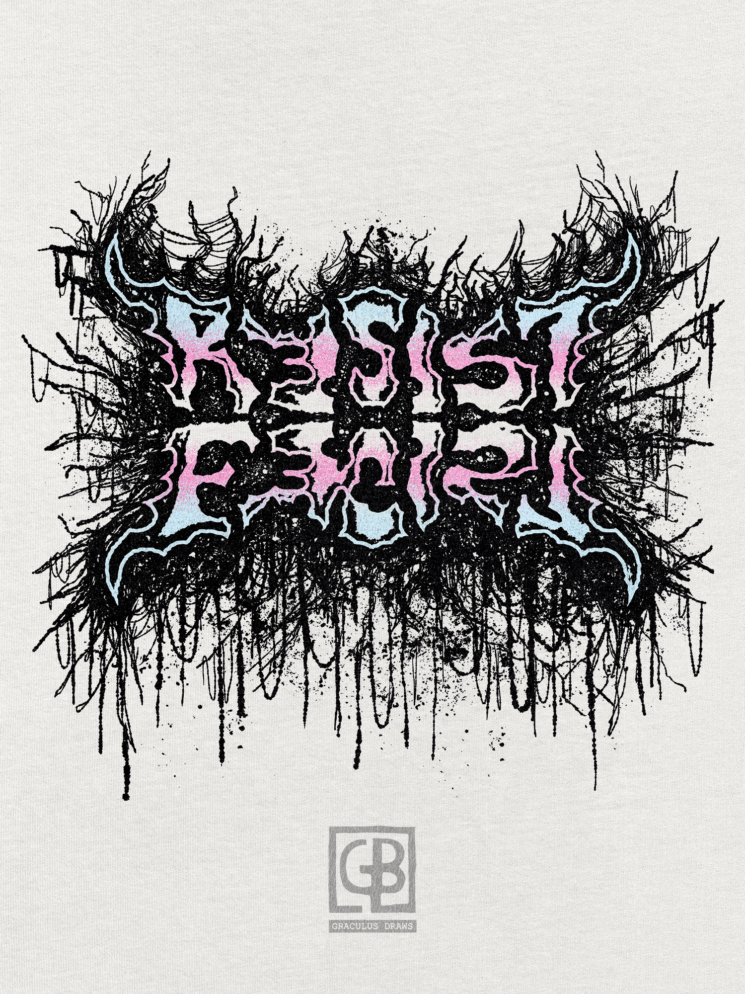 RESIST. EXIST. Metal Tee product image (2)