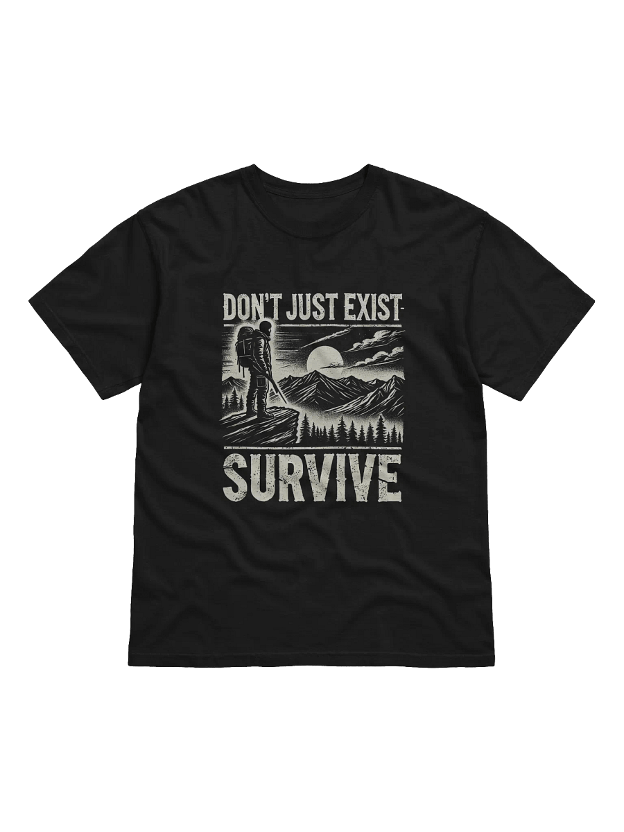 'Don't Just Exist, Survive' – Comfort Colors Heavyweight T-Shirt product image (1)