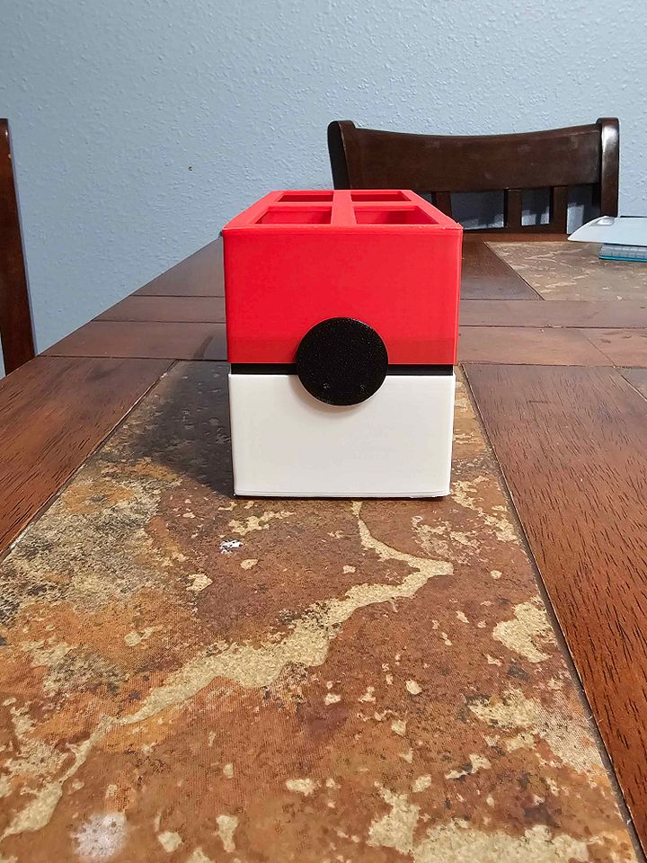3D Printed Pokémon Card Storage Box | TCG Deck Box | Custom Trading Card Organizer product image (2)