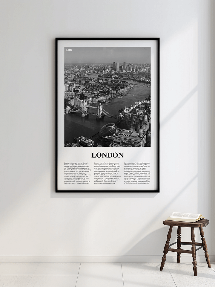 London 02 Newspaper Poster product image (2)