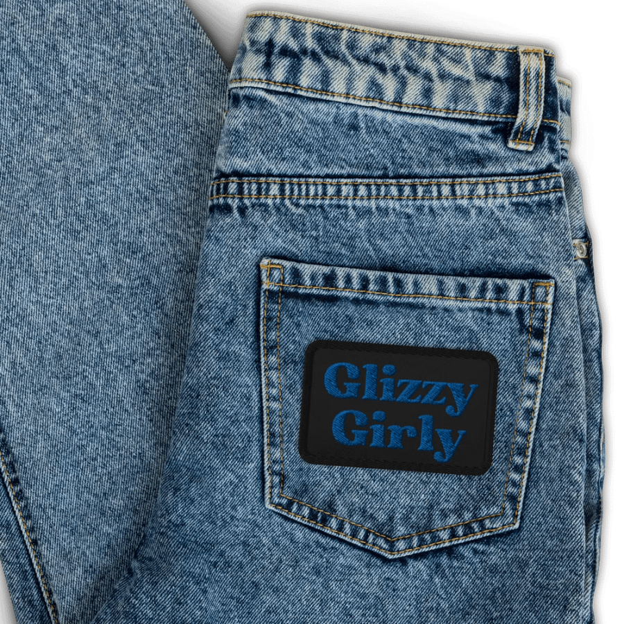 Glizzy Girly Blue Patch product image (3)