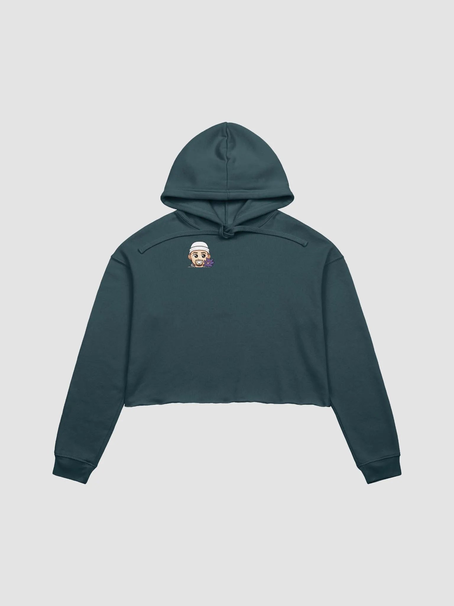 LADIES COMFY HOODED JUMPER CROP product image (7)