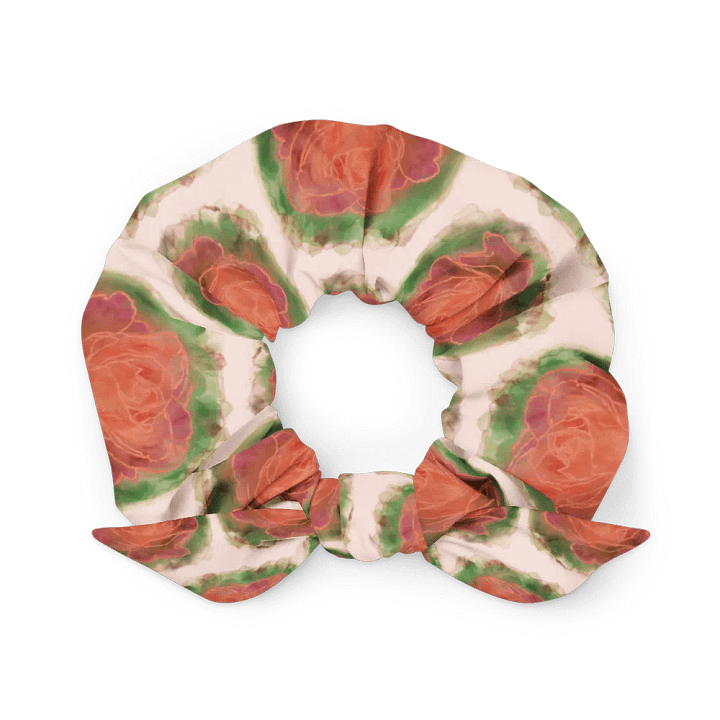 Rose Watercolour (scrunchie.) product image (1)