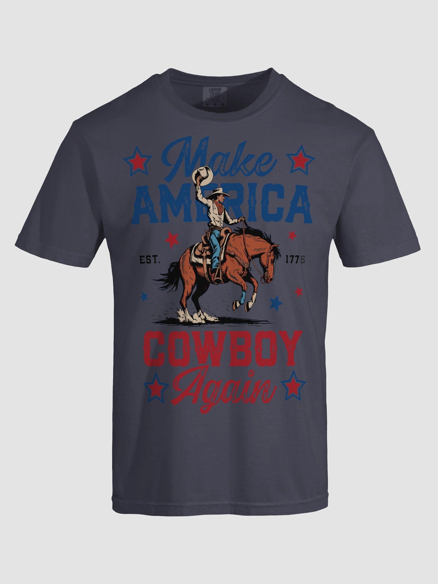 Ride Wild: Cowboy-Inspired T-Shirt product image (59)
