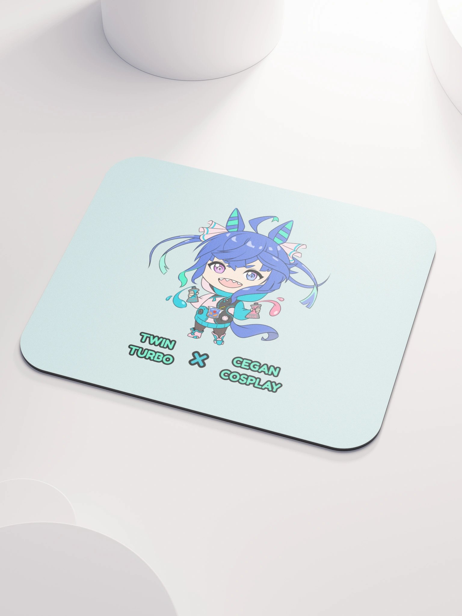 Twin Turbo x CeganCosplay Mousepad product image (3)