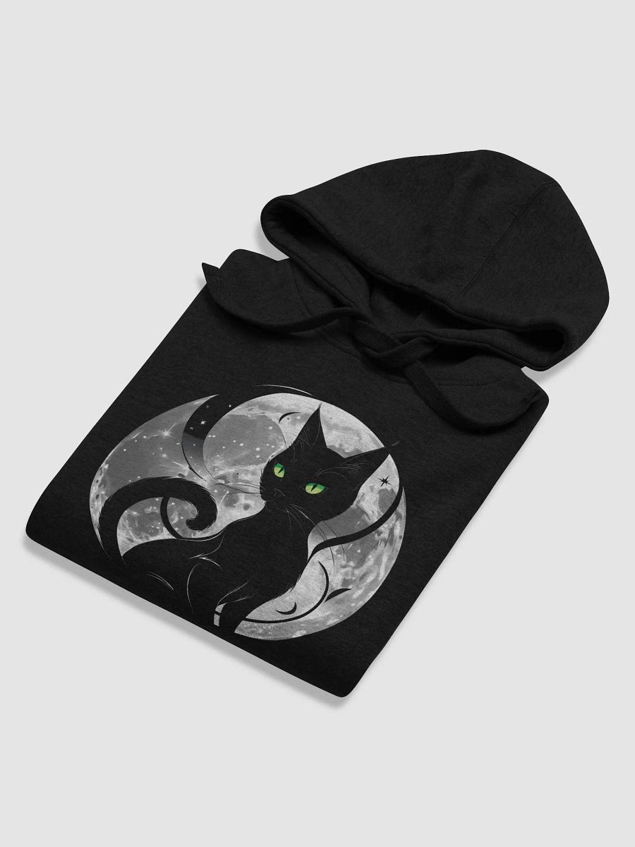 Midnight Whiskers Black Cat T-Shirt product image (1)