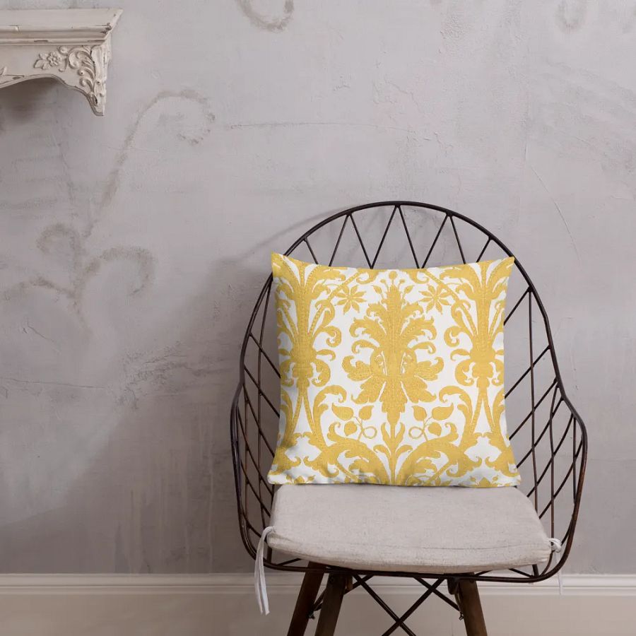 Gold Ornate Pillow product image (3)