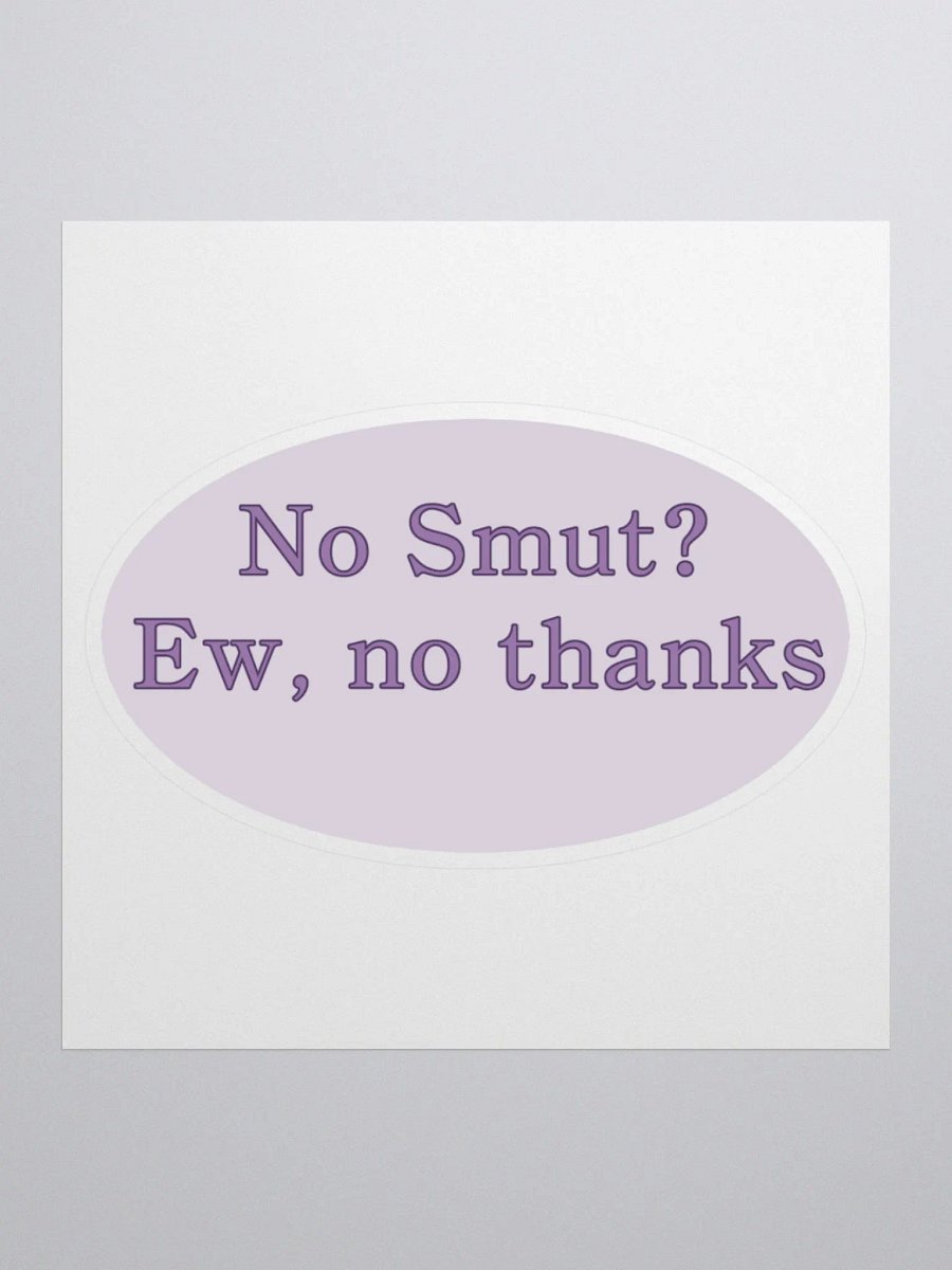 No smut sticker product image (3)