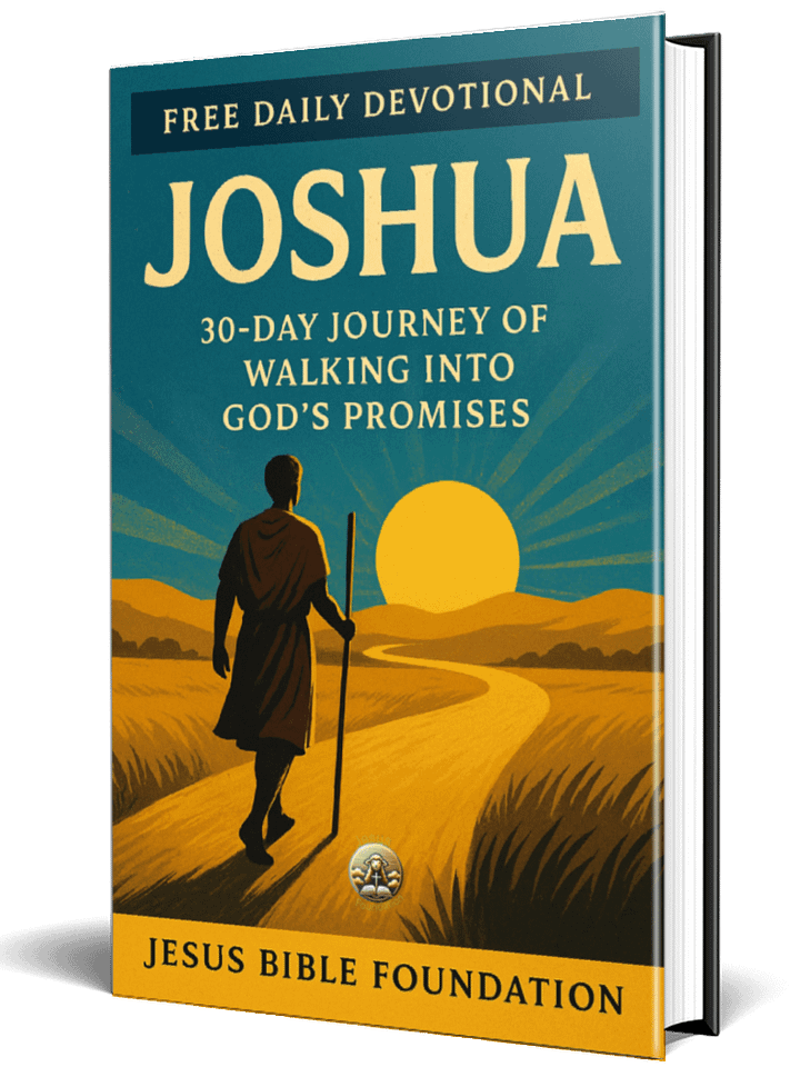 Free Daily Devotional – Joshua: A 30-Day Journey of Courage, Obedience, and Possessing God’s Promises product image (1)