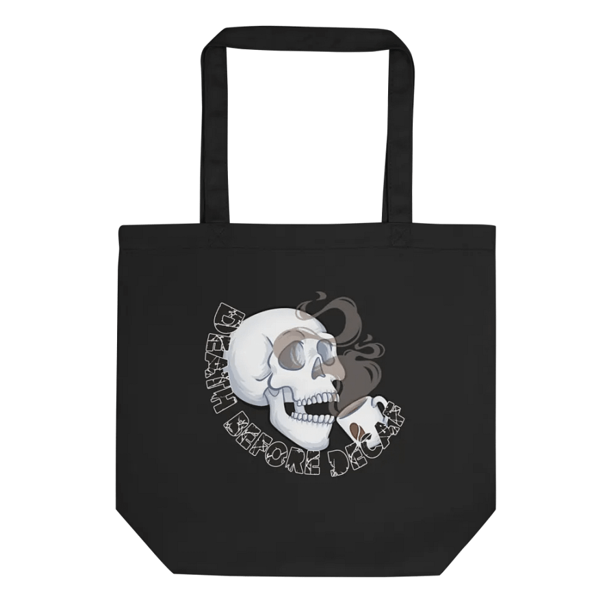 Death Before Decaf Tote Bag product image (3)