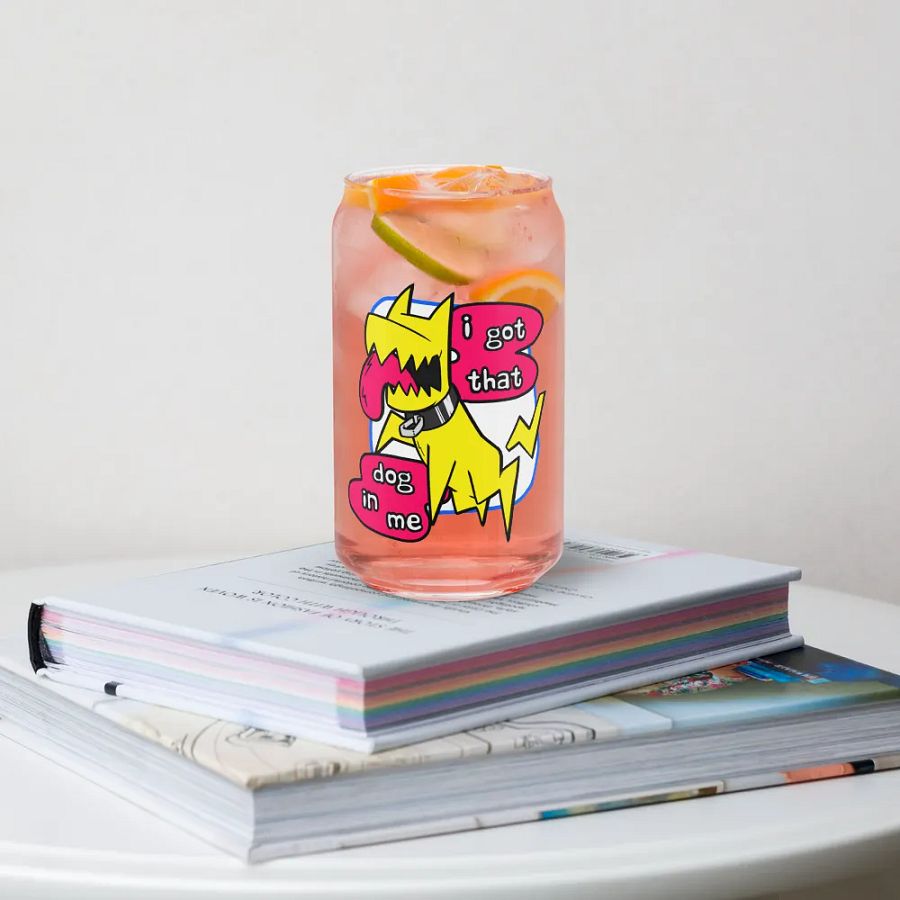 "Got That Dog" Gremmy Soda-Glass product image (4)