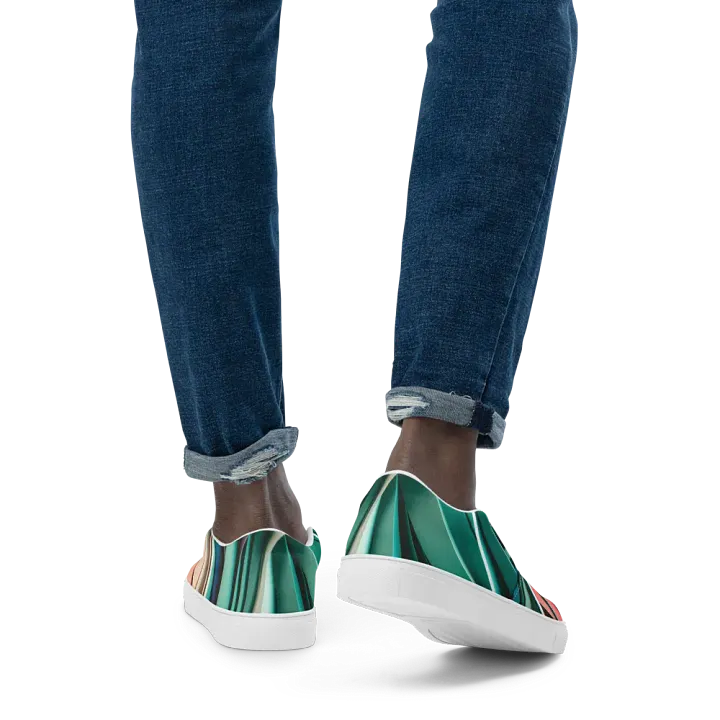 TDS Music Abstract Fusion Men's Slip-On Canvas Shoes product image (2)