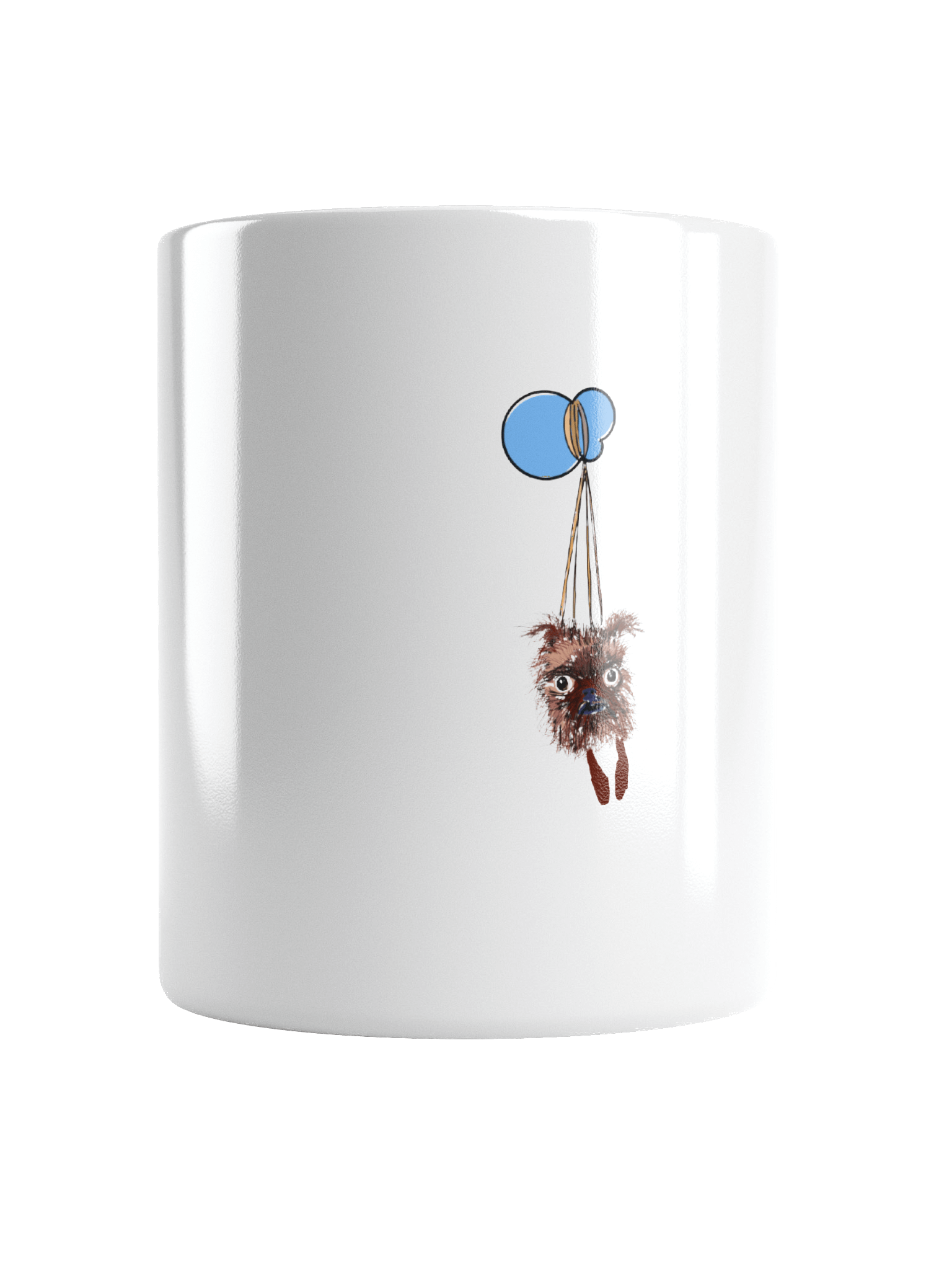 Brussels Griffon Mug – White Ceramic product image (1)