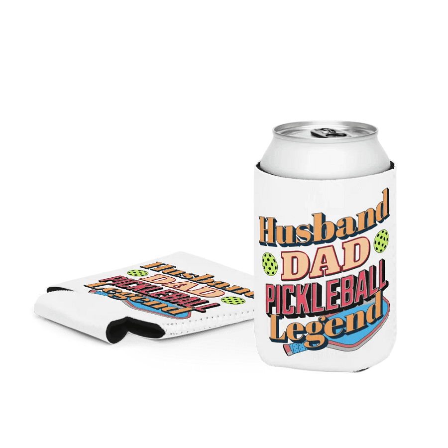 Husband Dad Pickleball Legend Can Cooler product image (3)