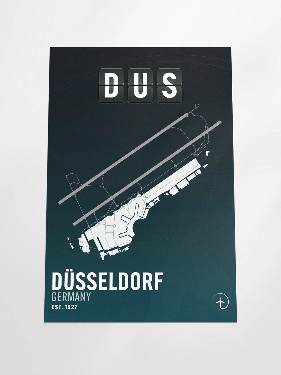 Dusseldorf DUS Poster product image (4)