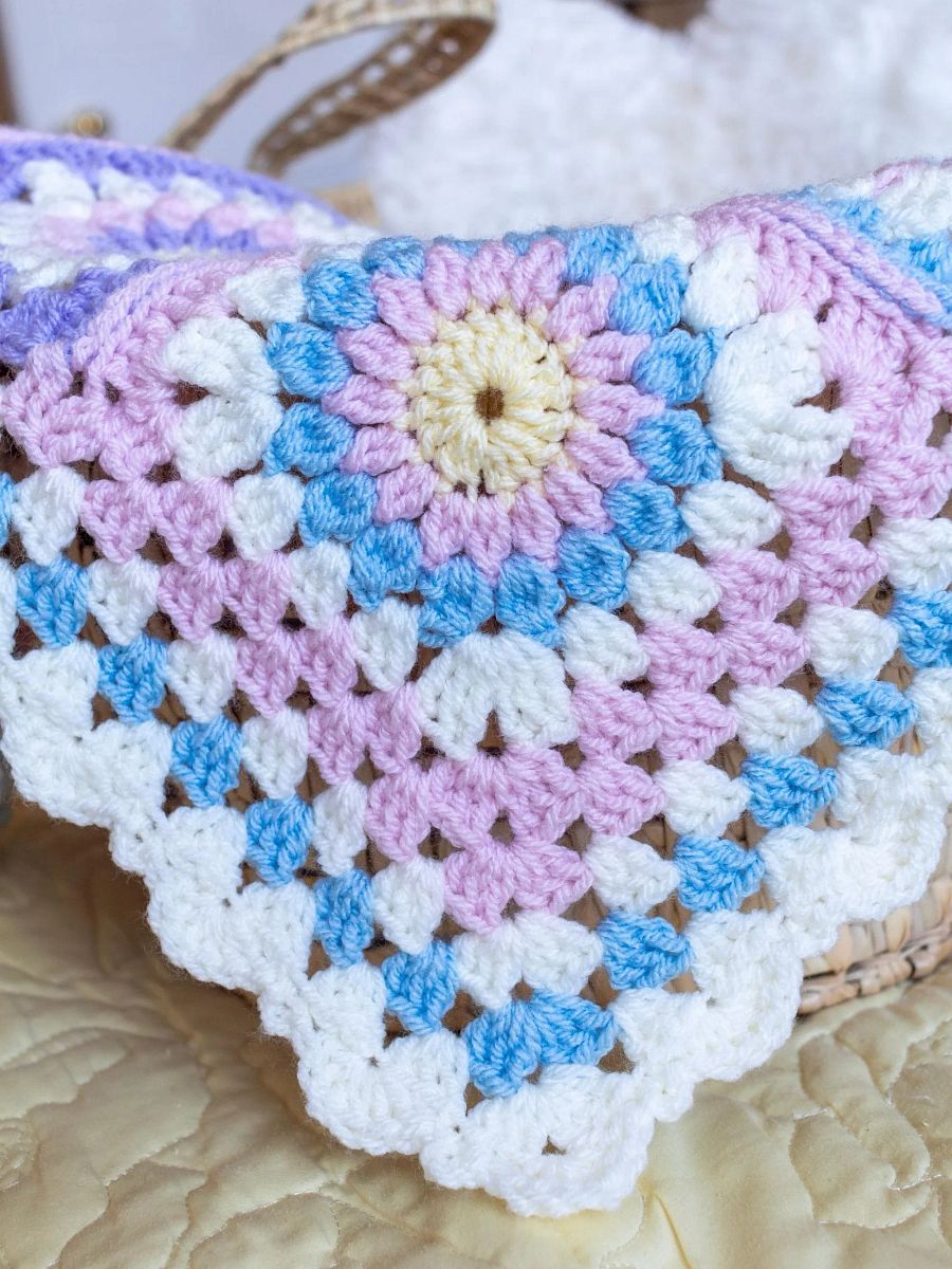 Crochet Pattern: Paisley Baby Blanket product image (7)
