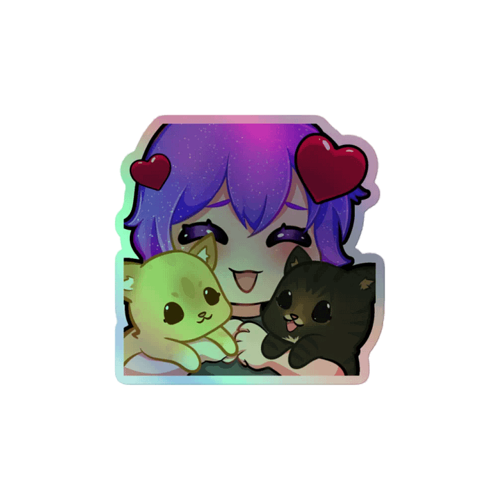 Neko Kittyhug Sticker product image (2)