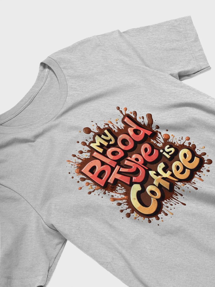 Coffee Blood Type Stylized T-Shirt product image (26)