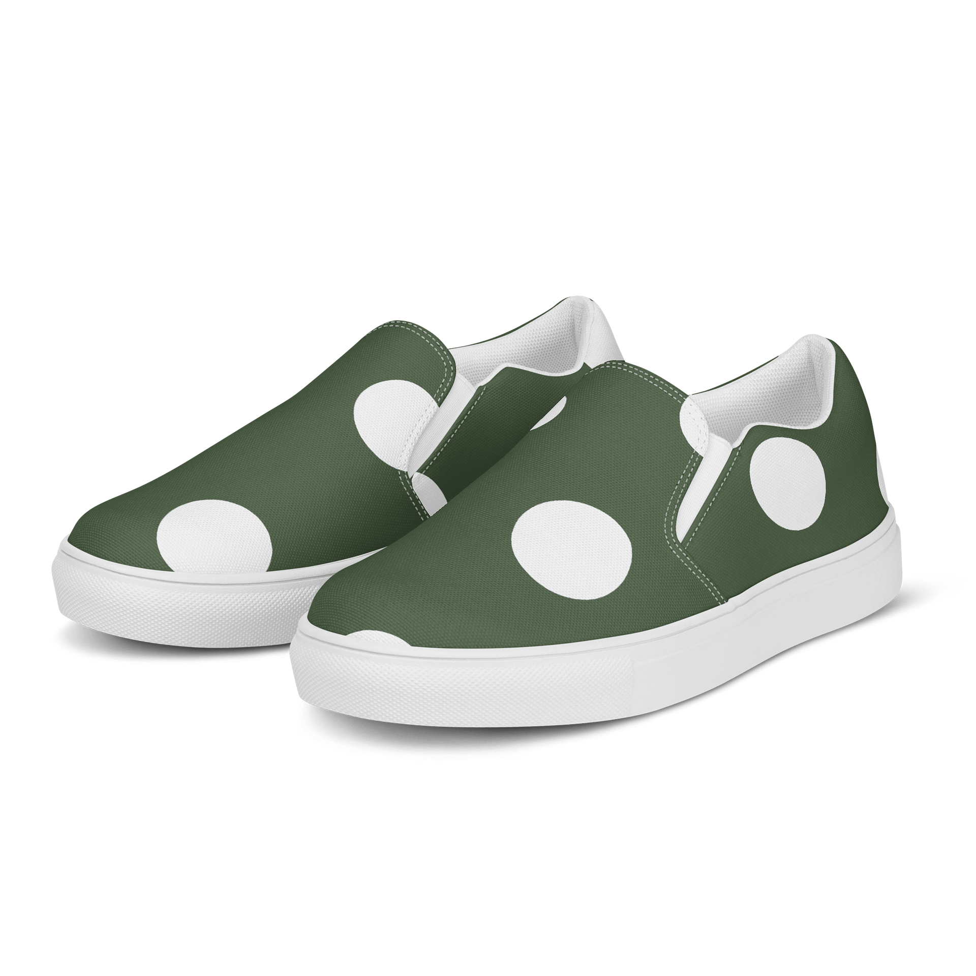 Poka Dot in TomThumb Green. product image (3)
