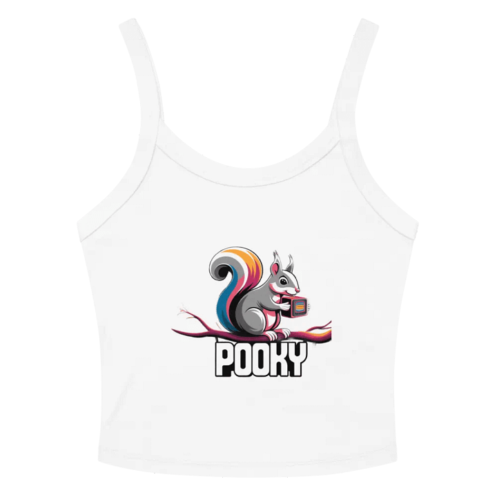 Swirling Tail Squirrel Women's Tank Top product image (2)