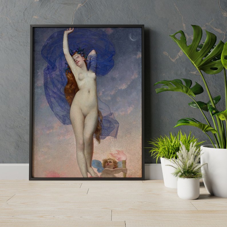 L’aurore (1868) by Adolphe-Alexandre Lesrel product image (22)