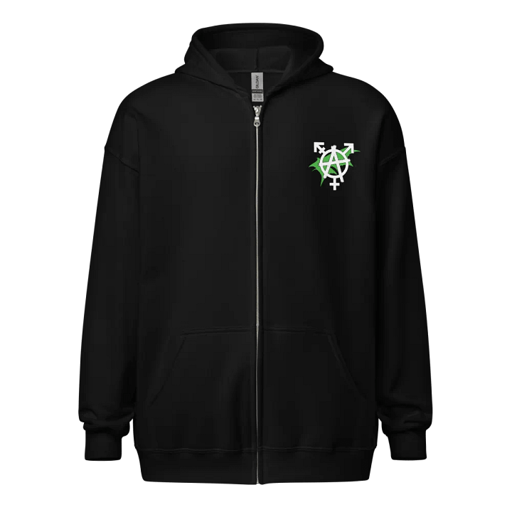 TRANARCHY Zipper Hoodie (Unisex) product image (1)