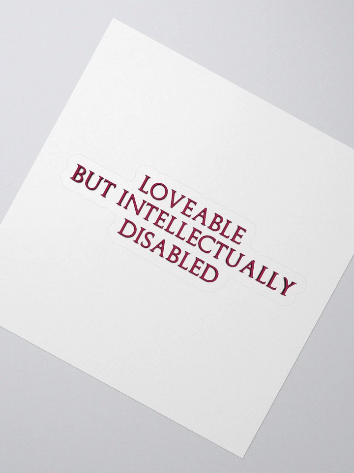 LOVEABLE STICKER product image (2)