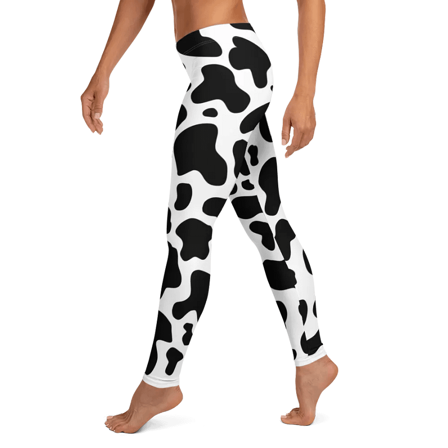 Chic Cow Print Leggings – Trendy & Comfortable for Every Occasion product image (10)