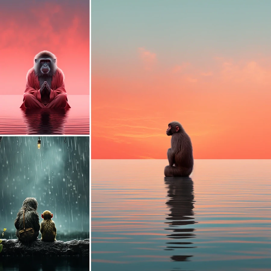 Primate Portraits: Whimsical and Captivating iPhone Wallpapers product image (4)