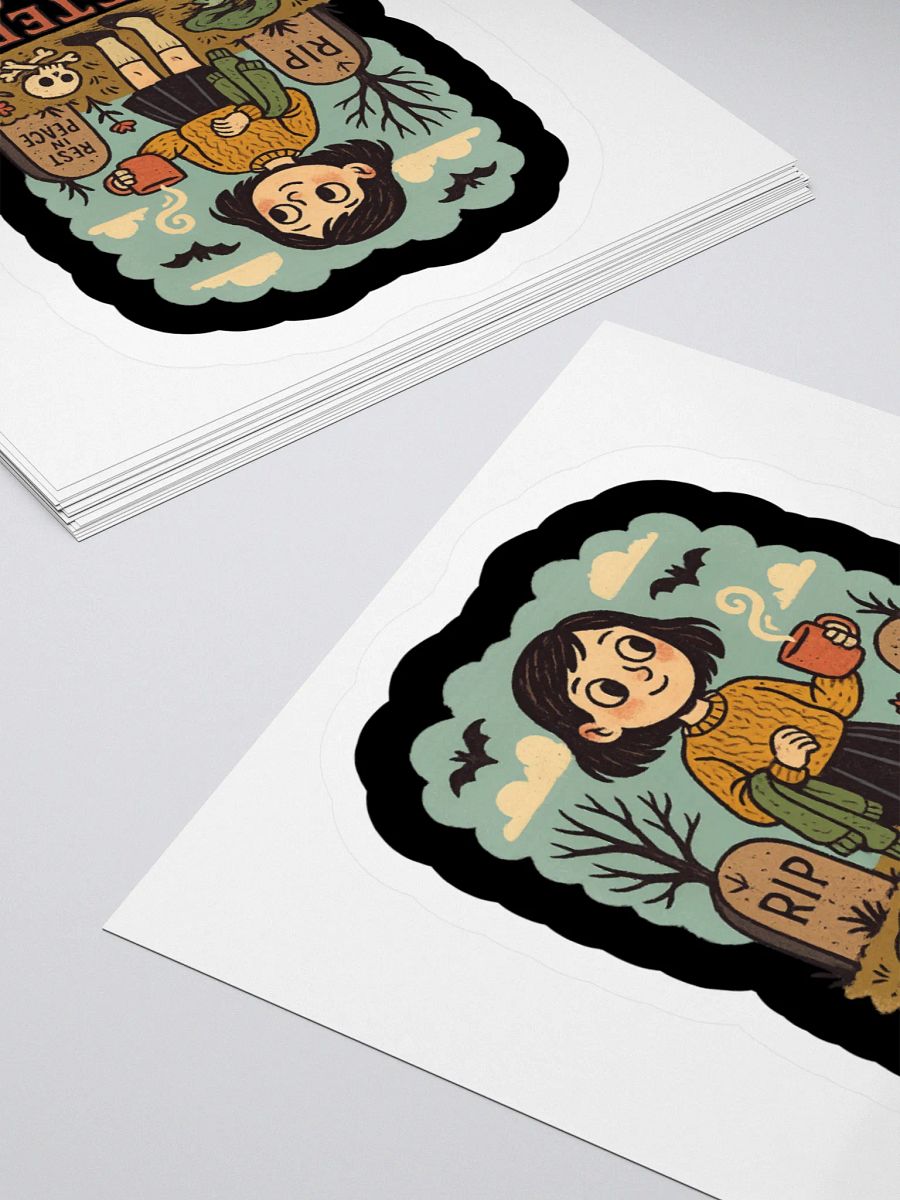 Cemetery Sweater Club Sticker product image (4)