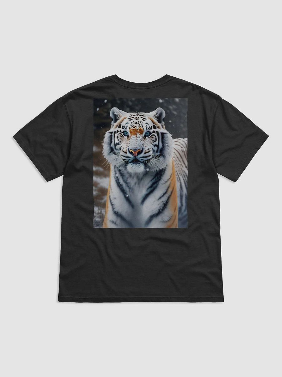 Channel Your Inner Strength: Breathtaking Snow Tiger Tee product image (2)