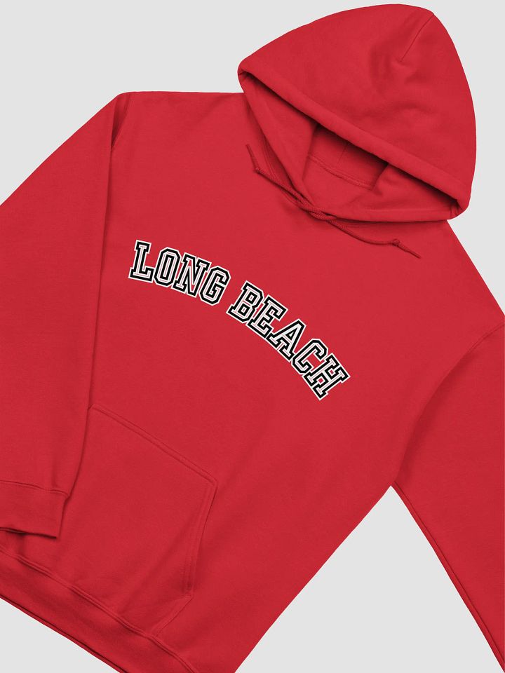 LB hoodie red product image (2)