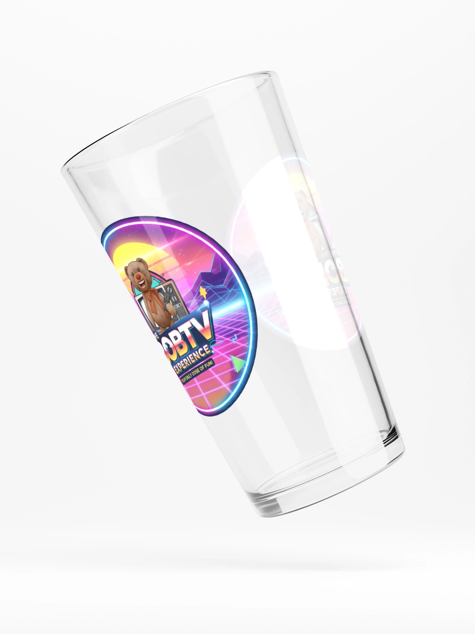 Elevate Your Drinking Experience with the BOB TV Pint Glass product image (4)