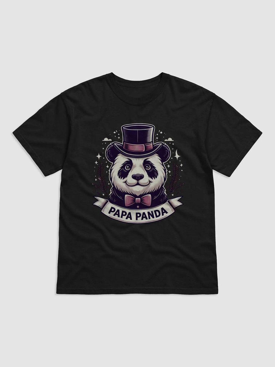 PAPA PANDA Illustrated Cotton T-Shirt product image (3)