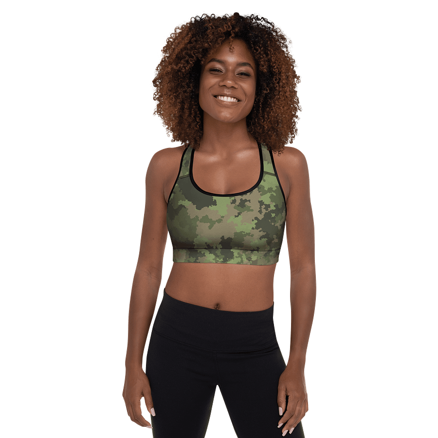 Padded Sports Bra-Woodland Camo product image (1)