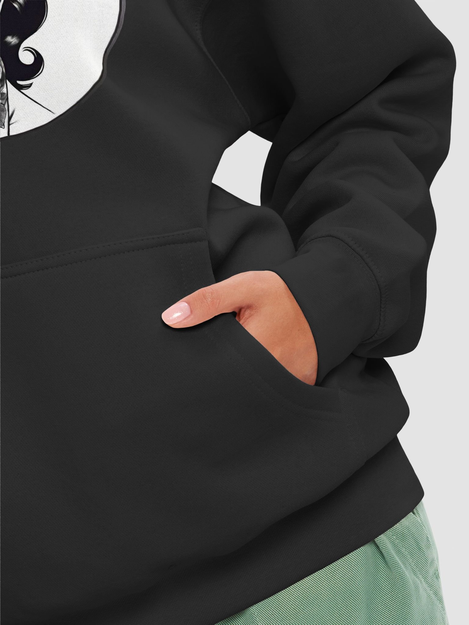 Floral Femme Fatale Bettie Page Hoodie product image (43)